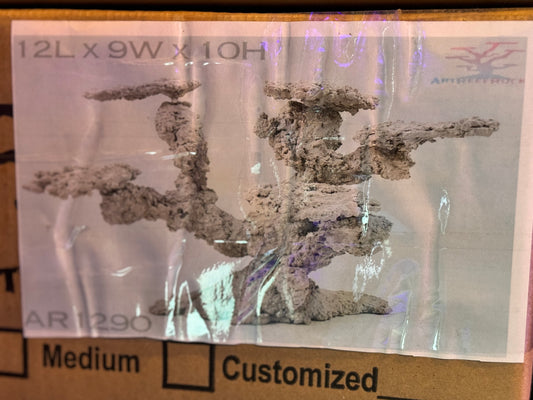 Sold Small Art Reef Rock Structure WYSIWYG