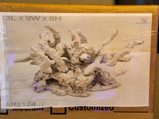 Tonga Small Art Reef Rock Structure WYSIWYG