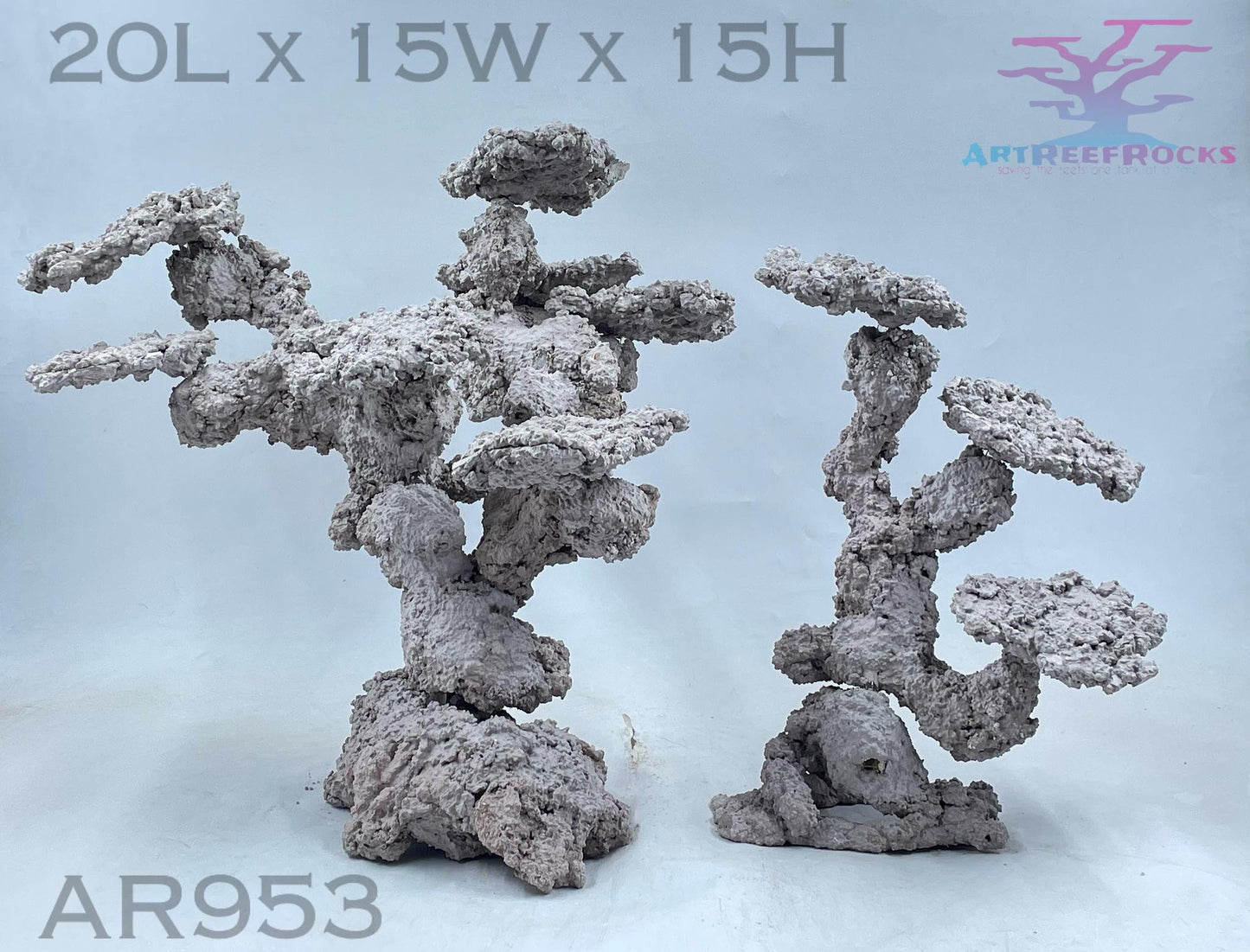 Sold Large Art Reef Rock Structure WYSIWYG
